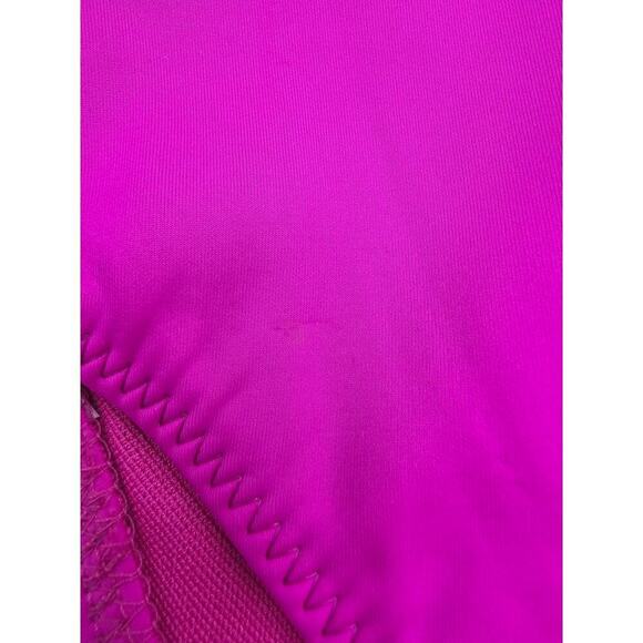 Good American Women's Fuchsia Pink Bikini Top XS/0 & High Rise Bottoms M/2 NWT - Picture 12 of 16